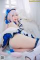 Coser@Sally多啦雪 (Sally Dorasnow): Nekopara Vanilla Lingerie (40 photos)